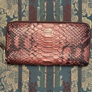 Coach Madison Python Wallet